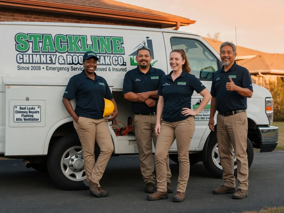 Chimney flashing repair company in Manchester, OH